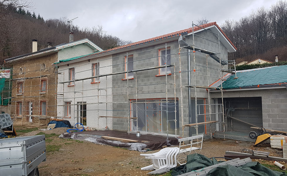 Renovation façade et isolation thermique